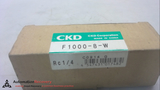 CKD CORP. F1000-8-W WITH ATTACHED PART NUMBER R1000-8-W-T8,