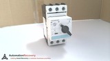 SIEMENS 3RV1421-0KA10 3-PHASE CIRCUIT BREAKER