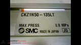 SMC CKZ1N50-135LT  PNEUMATIC CLAMP W/ SENSOR