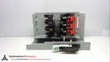 SIEMENS VBFS363F, DISCONNECT SWITCH, 100 AMPS, 600 VOLTS/600 VDC