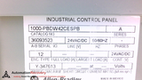 ALLEN BRADLEY 1000-PBDW42CESPB SER A, CONTROL PANEL, 24V AC/DC
