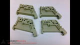 WEIDMULLER EW 35  TERMINAL END PLATE FOR TS 35 DIN
