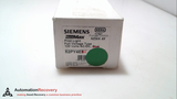 SIEMENS 52PY4EN BLACK MAX PILOT LIGHT, FULL VOLTAGE, TYPE 120 VAC/DC