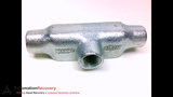 APPLETON T-50 ALUMINUM CONDUIT BODY, FORM 85, SIZE: 1/2