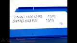 VALENITE SNMG 150612-R3 CARBIDE TURNING INSERTS