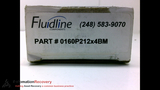 FLUIDLINE 0160P212X4BM, PRESSURE GAUGE, 0-160PSI, 0-11BAR,