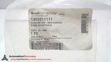 BRAD CONNECTIVITY 65-0086 -QTY 5, MINI-CHARGE, CLOSURE CAP, 1302011111