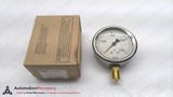 WIKA 9692007, INDUSTRIAL PRESSURE GAUGE, 0-60 PSI