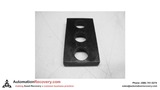 NAAMS ASP370   METRIC FITTING SPACER, 3 HOLES, 7.00MM THICK,  #ASP370