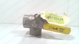 APOLLO 76-607-01 STAINLESS STEEL THREADED 3-WAY BALL VALVE