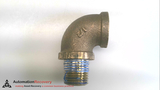 MIDLAND METAL MFG. 44103, 90° ANGLED BRONZE PIPE/ PIPE ELBOW FITTING