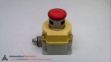 BANNER SSA-EB1MLP-12ED1Q8 EMERGENCY STOP BUTTON, RED, 29996