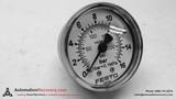 FESTO 356759 SERIES A7 PRESSURE GAUGE, 0-16 BAR, 0-220 PSI