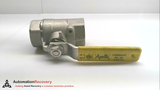 APOLLO CONBRACO 76-106-01, 2-PIECE BALL VALVE, 1-1/4