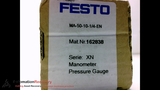 FESTO MA-50-10-1/4-EN, PRESSURE GAUGE, 162838