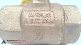 APOLLO 75-147-01 2-PIECE PAD LOCKING BALL VALVE