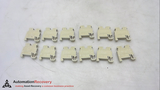 WEIDMULLER AKZ 1,5  DIN RAIL MOUNT TERMINAL BLOCK, 2 WAY