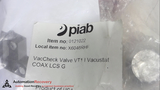 PIAB X6046RHF, HYDRAULIC CHECK VALVE, BALL JOINT,RIGHT HAND CONNECTION