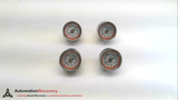 SMC G46-P10-N01-L-X30, AR REGULATOR GAUGE W/ LIMIT INDICATOR