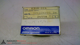 OMRON E3XR-CC4 PHOTOELECTRIC SWITCH FIBER OPTIC UNIT 12-24VDC