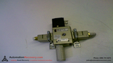 SMC AV2000-F02-5Y-X113 PNEUMATIC VALVE WITH ATTACHED PART NUMBER