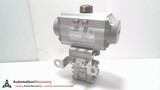 SWAGELOK SC00060-5U-F05F07-N-DS-14 AZNMS-A60-5-DIN ACTUATED BALL VALVE