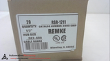 REMKE RSR-1211 , STRAIGHT CORD GRIP, 1/2