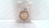 MONOPRICE 7266 PACK OF 100, 8P8C RJ45 PLUG WITH INSERTS