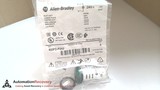 ALLEN BRADLEY 800FD-P3N3 SERIES A, 800F PB 22 MM GREEN PILOT LIGHT