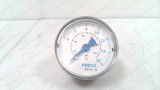 FESTO 356759 SERIES A7 PRESSURE GAUGE, 0-16 BAR, 0-220 PSI