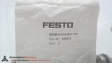 FESTO NPQM-D-G12-Q12-P10, PUSH-IN FITTING, 558672 NPQM-D-G12-Q12-P10