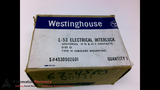 WESTINGHOUSE L-53 , ELECTRICAL INTERLOCK, UNIVERSAL, SIZE 0