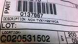 NICHICON TVX1H221MCA  CAPACITOR, 50V, 220UF,