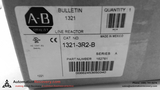 ALLEN BRADLEY 1321-3R2-B, SERIES A, 3-PHASE LINE REACTOR, 2A, 600V