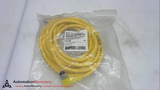 WOODHEAD 884031A05M040 CORDSET, 4 POLE, MALE/FEMALE, 4 METERS,