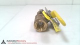 APOLLO 77-103-19, BRONZE FULL PORT BALL VALVE, 1/2