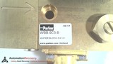 PARKER WBB-9C3-B, WATER DISTRIBUTION BLOCK - 3/4, 5097335