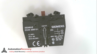 Siemens 3SB3400-0E Contact 
