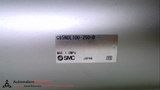 SMC C95NDL100-250-D, CYLINDER, DOUBLE ACTING, BORE SIZE: 100 MM,