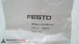 FESTO NPQM-L-G14-Q8-P10, PUSH-IN L-FITTING, 558712 NPQM-L-G14-Q8-P10