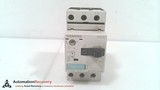 SIEMENS  3RV1011-1EA10, CIRCUIT BREAKER/MOTOR PROTECTOR