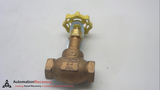 APOLLO 33LF-164-01 GLOBE VALVE;THREADED BONNET;BRONZE DISC;NPT