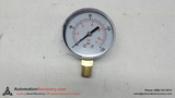 FLUIDLINE 0160P212X4BM, PRESSURE GAUGE, 0-160PSI, 0-11BAR,