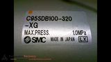 SMC C95SDB100-320-XG CYLINDER TIE ROD ISO AUTO-SW