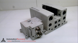 SMC VV5QC41-0203T-X176US, PNEUMATIC ASSEMBLY, 24 VDC, 100MA